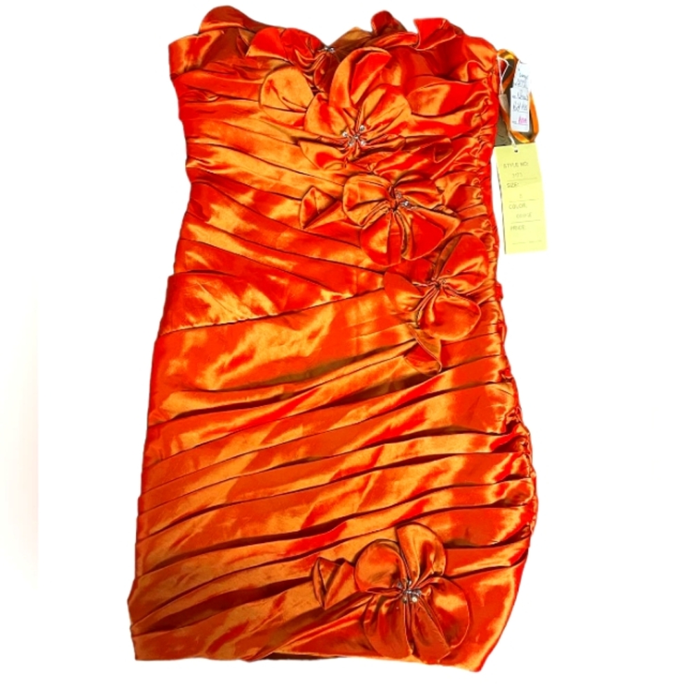 NWT ORANGE DRESS